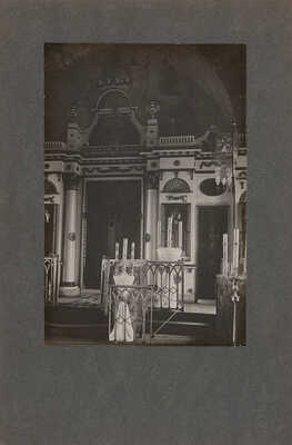 Шесть фотографий церкви с. Троицкого-Бачурина, Чернского уезда, Тульской губернии. [Конец XIX в.]